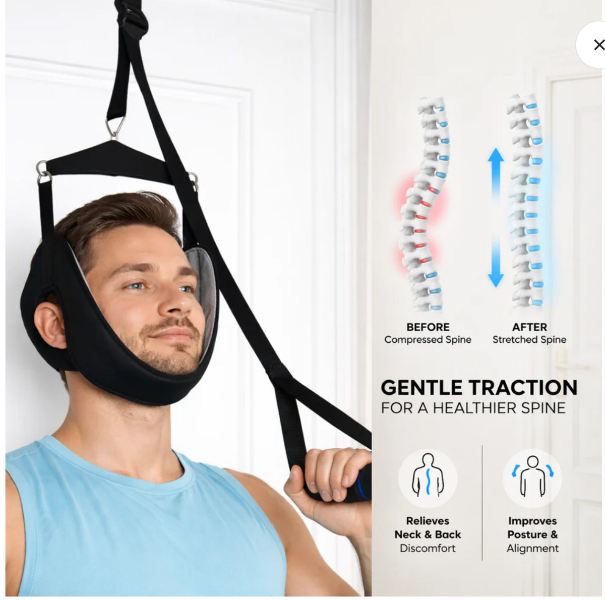 TraXsioN™ Over-Door Neck Stretcher